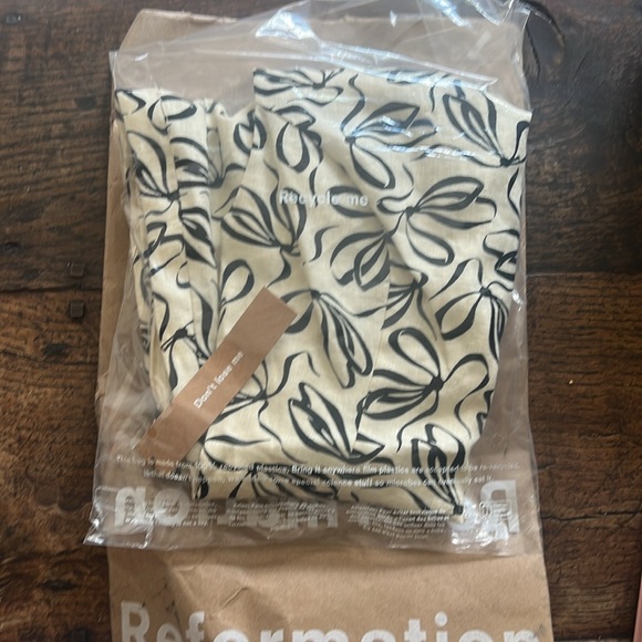 Reformation Avina Linen Dress- new - Picture 4 of 7